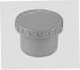 PVC végzáró Ø 50